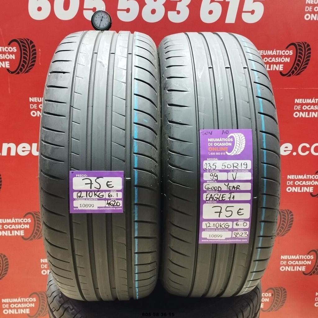 2 x 235 50 R19 99V GOODYEAR EAGLE F1 SUV AO 6.0/6.1mm REF:10699