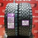 2x LT 225 65 R17 107/103S BFGOODRICH ALL-TERRAIN M+S* 4.6/4.6mm REF:11068