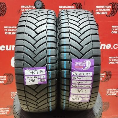 2x 215 65 R15C 104/102T MICHELIN AGILIS CROSS CLIMATE M+S* 7,5/7,2 mm REF:12294