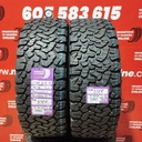 2x 265 60 R18 119SLR BFGOODRICH ALL-TERRAIN 4X4 7.5/7.5mm REF:12461