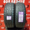 2x 265 65 R17 112T BRIDGESTONE DUELER A/T M+S* 4.7/4.7mm REF:12427