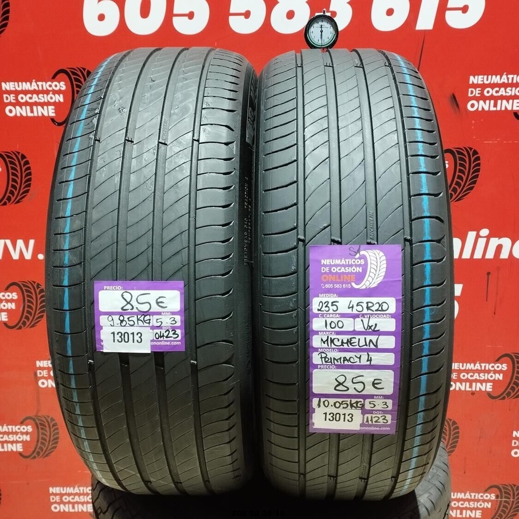 235 45 R20 100VXL MICHELIN PRIMACY4 S1 5.3/5.3mm REF:13013