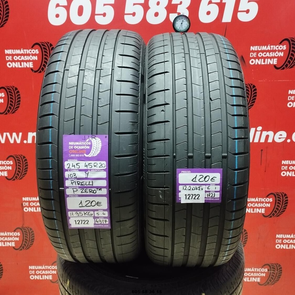 245 45 R20 103Y PIRELLI PZERO TM JLR REF:12722