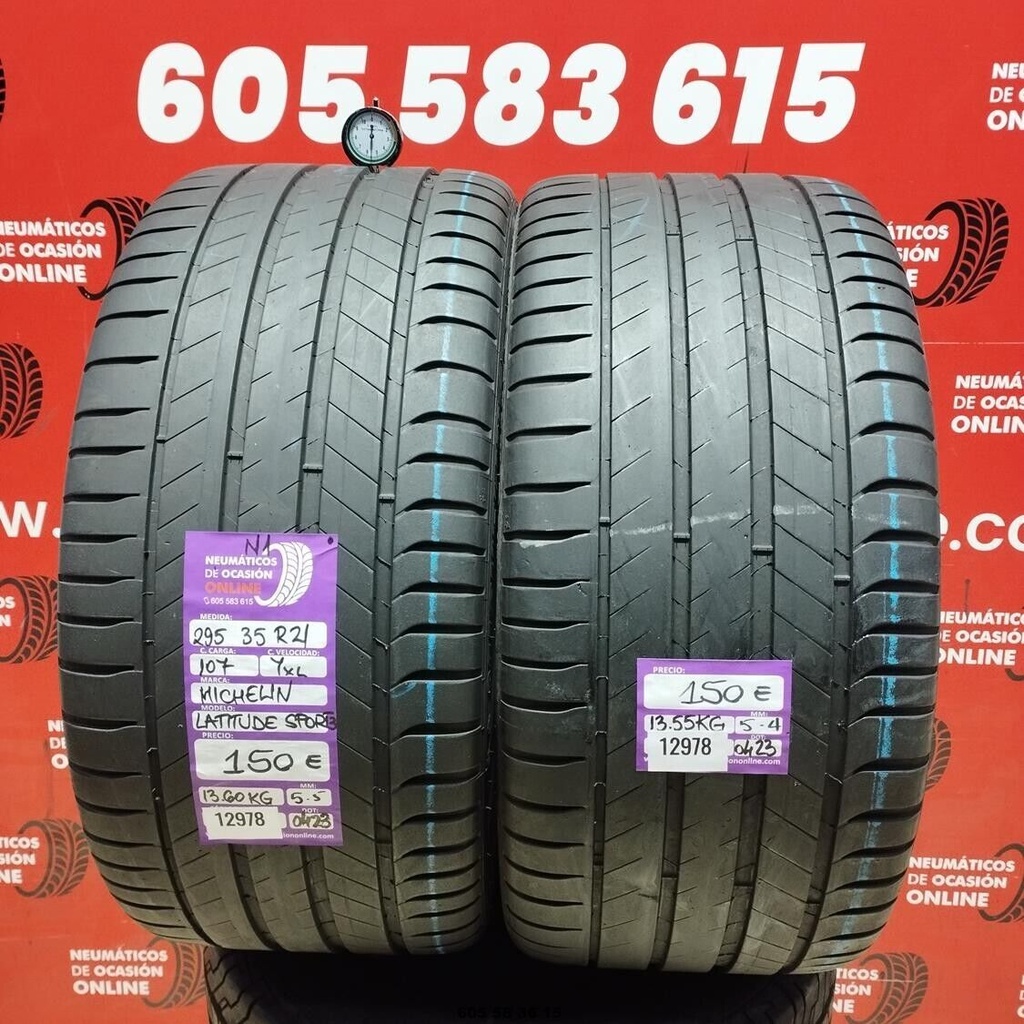 295 35 R21 107YXL MICHELIN LATITUDE SPORT3 N1 5.5/5.4mm REF:12978