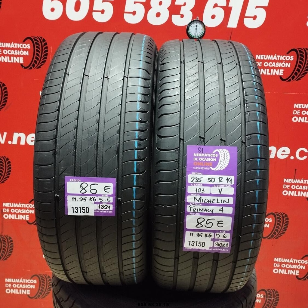 235 50 R19 103V MICHELIN PRIMACY4 S1 5.6/5.6mm REF:13150