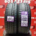 [Ref.9512] 2x 215 65 R16 98H CONTINENTAL WINTER CONTACT 5.3/5.2mm REF:9512