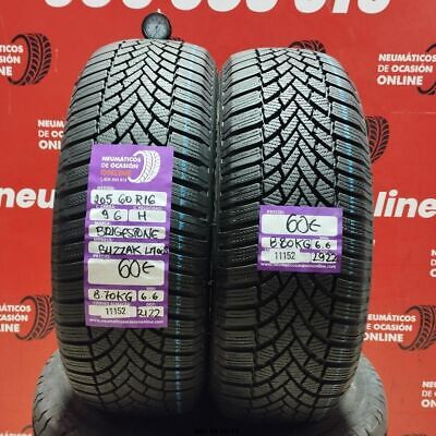 2x 205 60 R16 96H BRIDGESTONE BLIZZAK LM005 6,6/6,6 mm REF: 11152