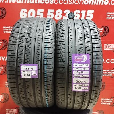 [Ref: 12164] 2x 295 40 R20 106V PIRELLI SCORPION VERDE NO M+S 6.0/6.0mm REF:12164