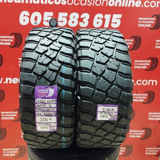 [Ref:13415] 2x 265 65 R17 120 117Q BFGoodrich Mud-Terrain Ta 8.1/8.1 MM Ref. 13415